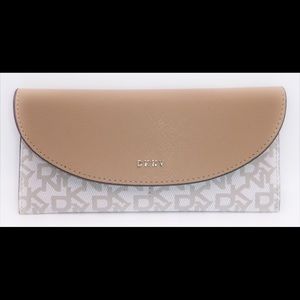 DKNY Ladies Wallet Beige/Tan with DKNY Logo